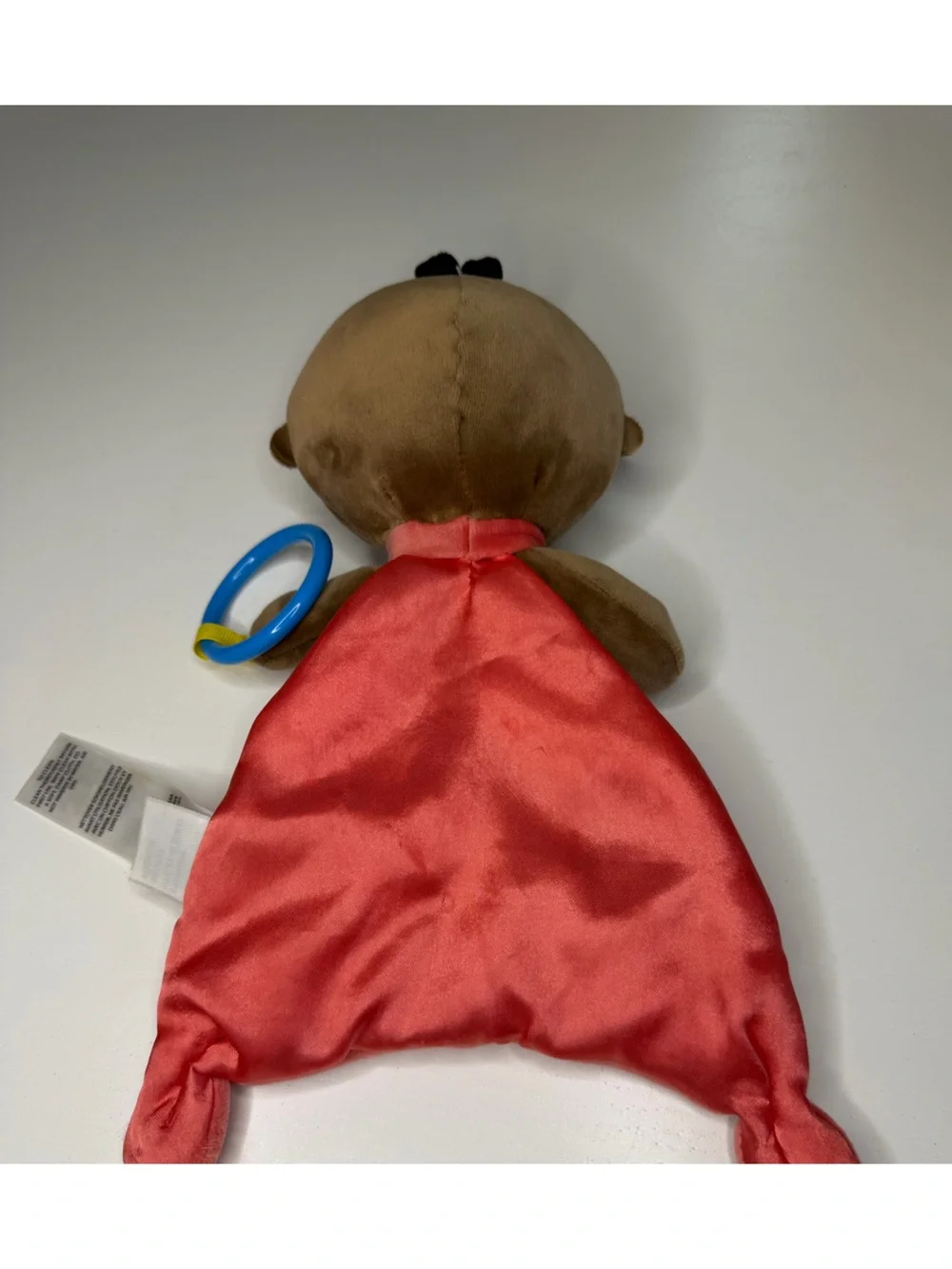 Positive Pals AA Doll I Am Loved Red Satin Back Lovey